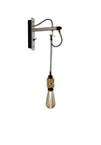 Hooked Wall Lights Nude - Stone Brass